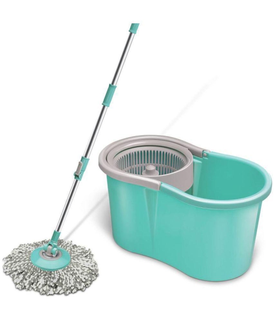 Spotzero - Mop Set ( Adjustable Handle ) - Sea Green