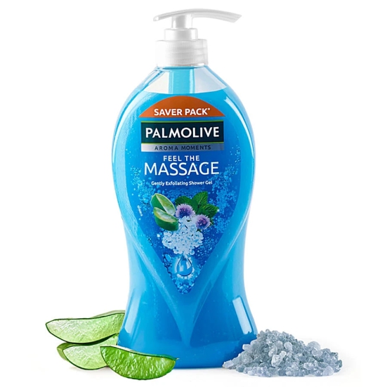 Palmolive Aroma Moments Feel The Massage Exfoliating Shower Gel, 750 ml