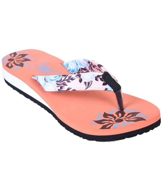 Ajanta - Peach Womens Flats - None