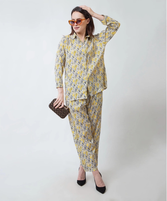 Naples Yellow Coord Set-XXL