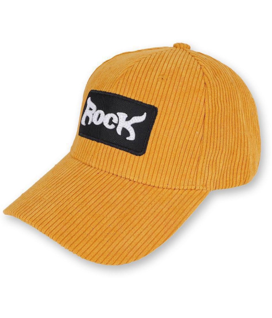 PENYAN Yellow Cotton Blend Men's Cap ( Pack of 1 ) - Yellow