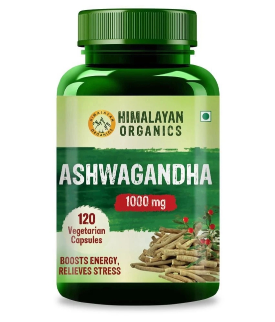 Himalayan Organics Ashwagandha 120 no.s Vitamins Capsule