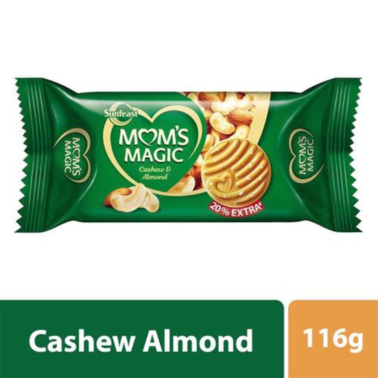 Sunfeast Mom's Magic Cashew & Almond Cookies, 116 g