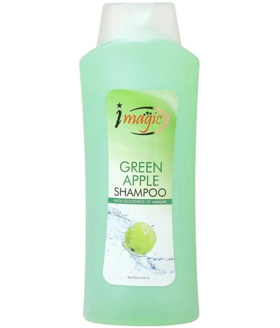 Multani I Magic Green Apple Shampoo | for Hair Growth with Amalaki | Cleans Hair & Scalp | 500 Ml