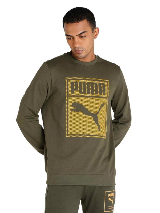 PUMA Graphic Mens Regular Fit Sweatshirt