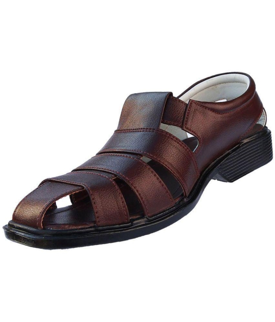 Dream Makers - Brown Men's Sandals - None