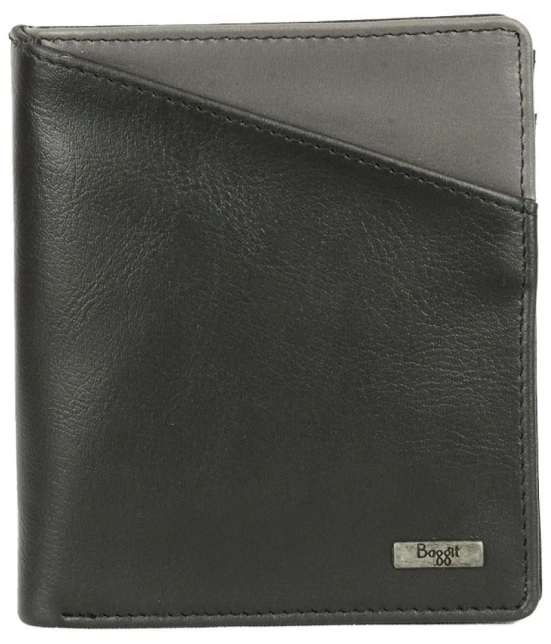 Baggit Black Faux Leather Mens Regular Wallet ( Pack of 1 ) - Black