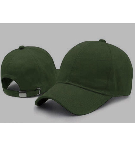 Whyme Fashion Women's Khaki Cotton Caps For Summer ( Pack of 1 ) - Khaki