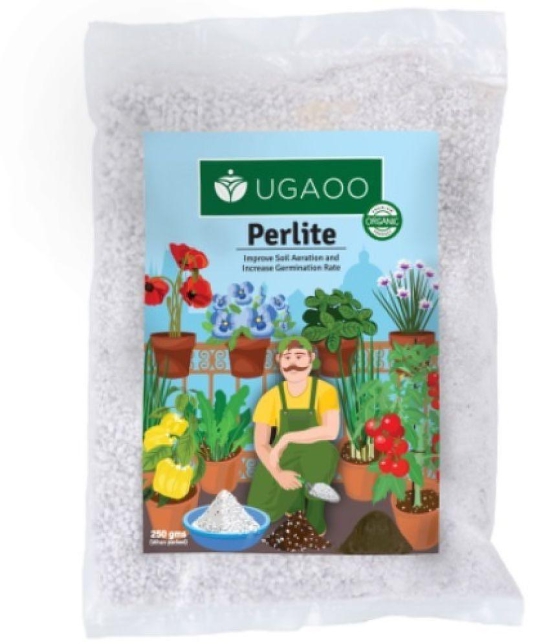 Ugaoo Perlite for Gardening Potting Soil, Indoor & Outdoor, Hydroponics and Horticulture Potting Mix- 250 Grams