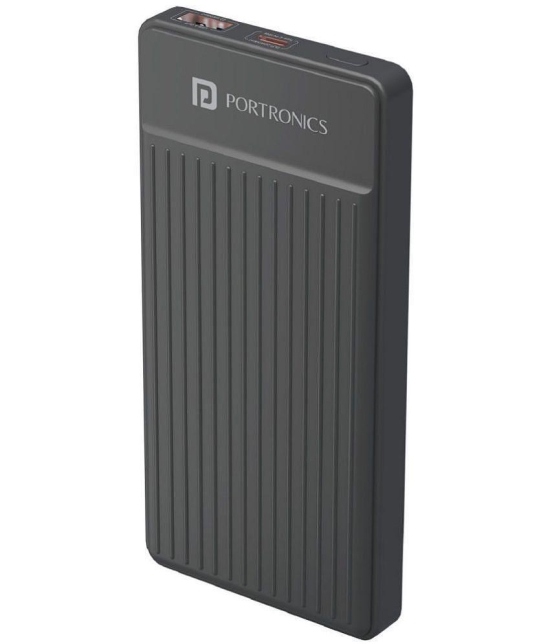 Portronics 10000 -mAh 22.5W Li-Polymer Power Bank - Black