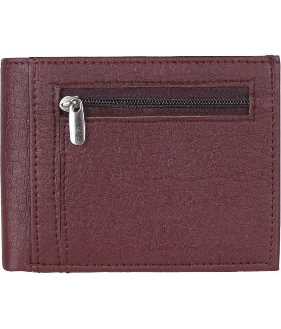 samtroh - PU Brown Men's Regular Wallet ( Pack of 1 ) - Brown