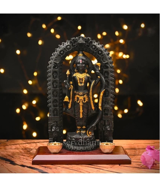 ServDharm Resin Lord Ram Idol ( 16 cm )