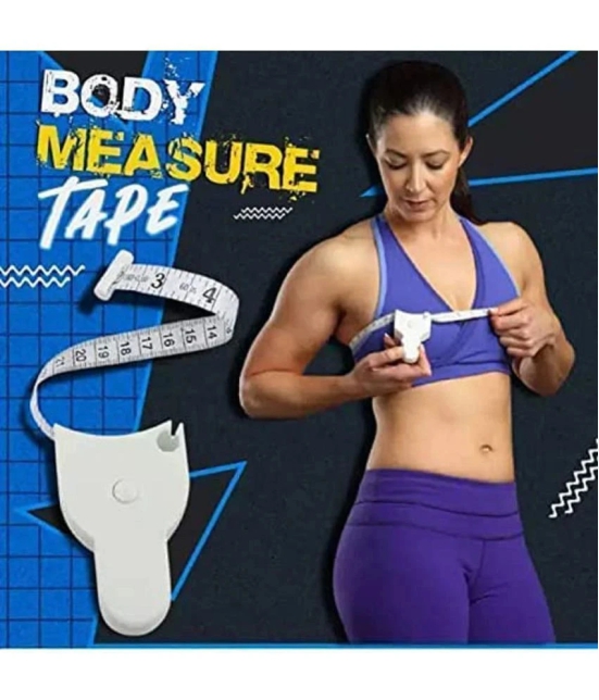 GKBOSS- Retractable body measuring ruler automatic telescopic tape Ergonomic Design Fitness Measuring Tape For Measuring Bust Body Fat Measuring Waist Thigh(1)