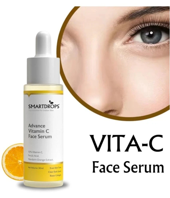 Smartdrops Face Serum Vitamin C Daily Care For All Skin Type ( Pack of 1 )