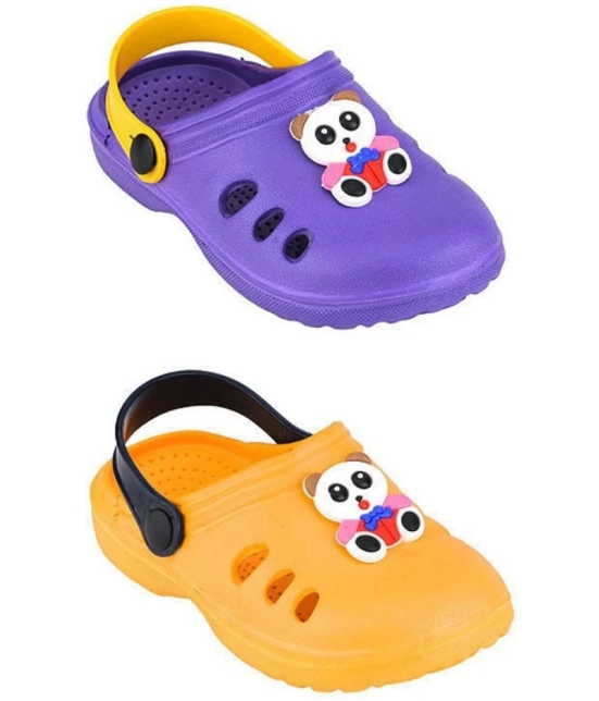 NEOBABY Casual Clog for Kids Boys and Girls(Pack of 2) - None