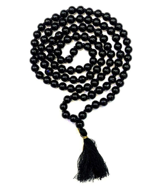 Black Agate Mala/Black Hakik Mala/à¤¹à¤?à¥?à¤? à¤®à¤¾à¤²à¤¾, hakik mala Black 108, hakik mala Stone Sulemani Gemstone,Kali Hakik Mala