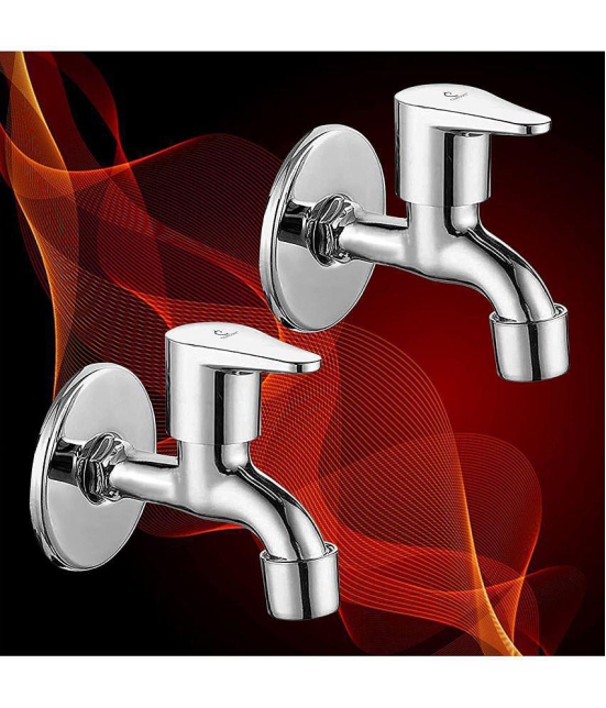 Cossimo Stainless Steel Torrent Bib Cock Tap (Pack of 2) Brass Bathroom Tap (Bib Cock)