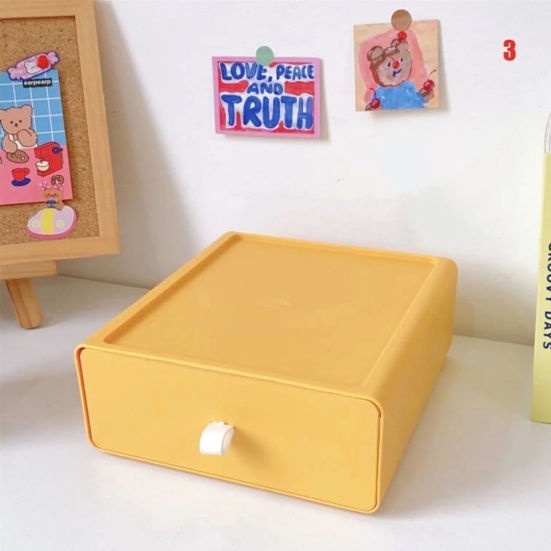 Dresser Drawer Box-Yellow