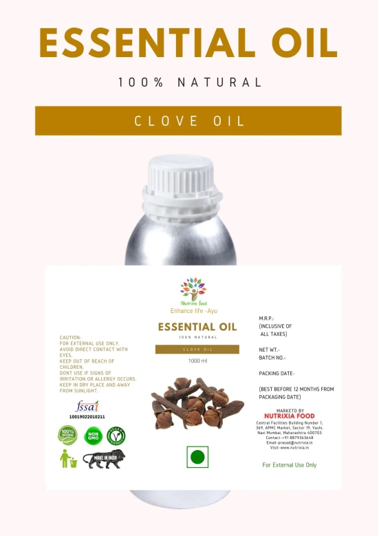 Clove Oil - 1 Liter