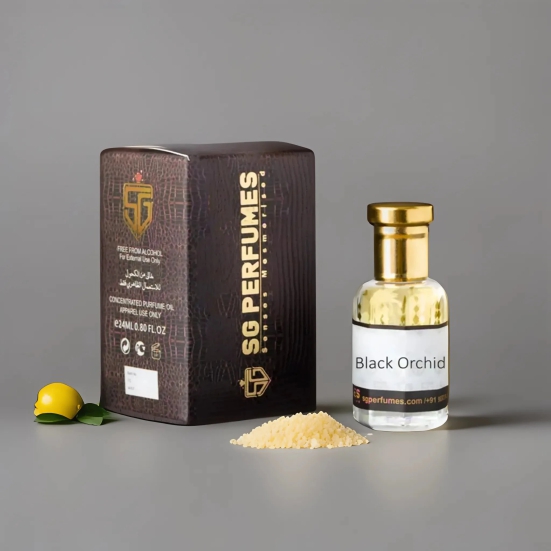 Black Orchid Platinum Attar - SG Perfumes | 12ml & 24ml-12ml