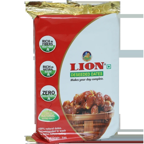 Lion Qyno Deseeded Dates, 200 Gms