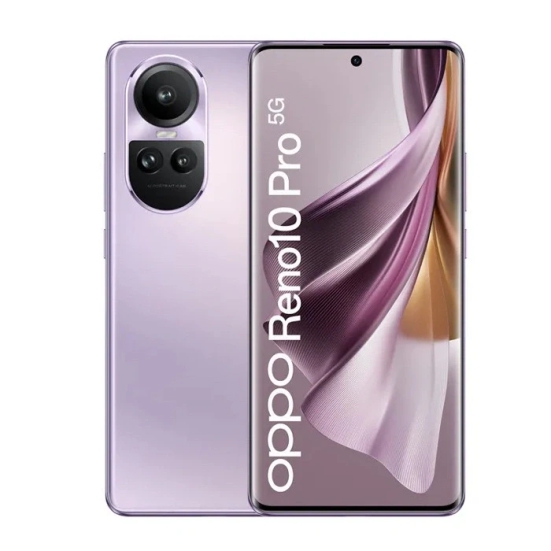 OPPO RENO 10 PRO 5G (Color - Glossy Purple, Storage - 256 GB, Ram - 12 GB) by ZALANI COLLECTION NX