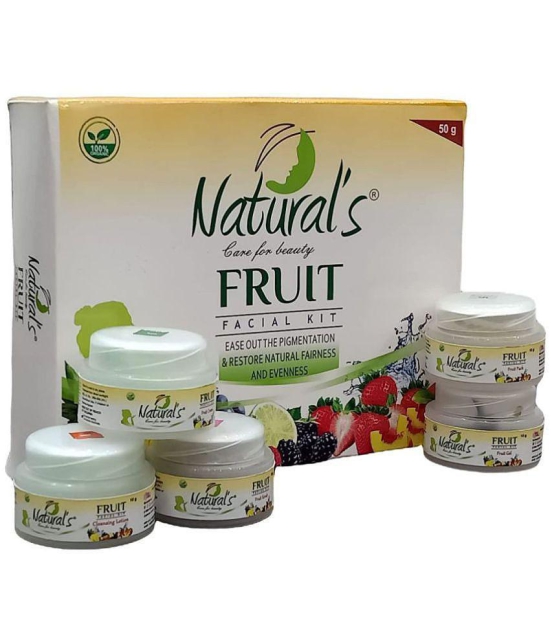 Natural's care for beauty - Natural Glow Facial Kit For All Skin Type ( Pack of 10 )