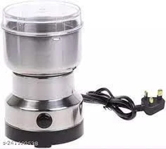 Stainless-Steel-Nima-Multifunctional-Grinder-Smash-Machine-Coffee-Beans-Electric-Grinder-and-Coffee-Maker-Household-Electric-Mixer-Grinder-NIMA-Steel