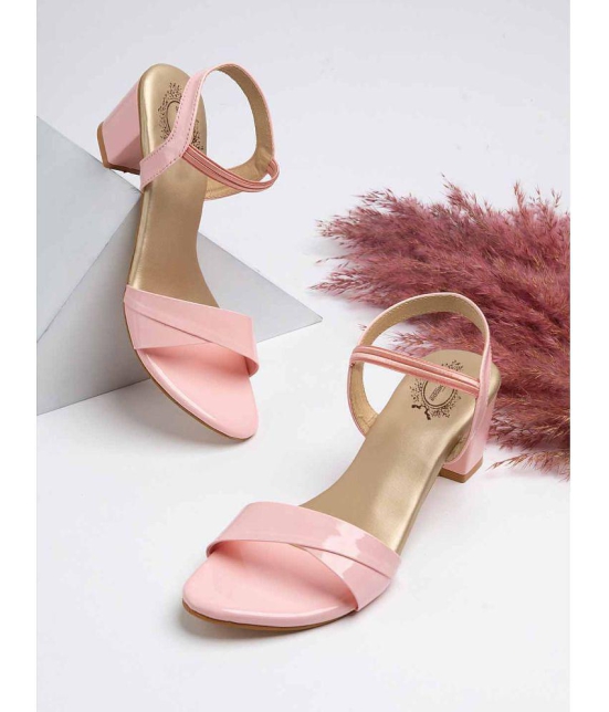 Shoetopia Girls Pink Heels - None