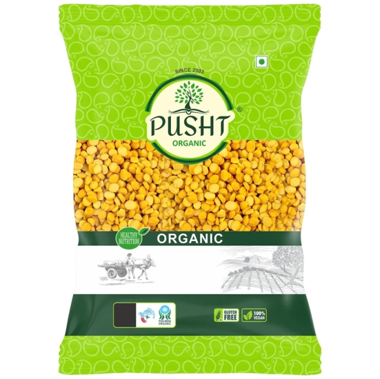 Pusht Organic Chana Dal, 1 Kg