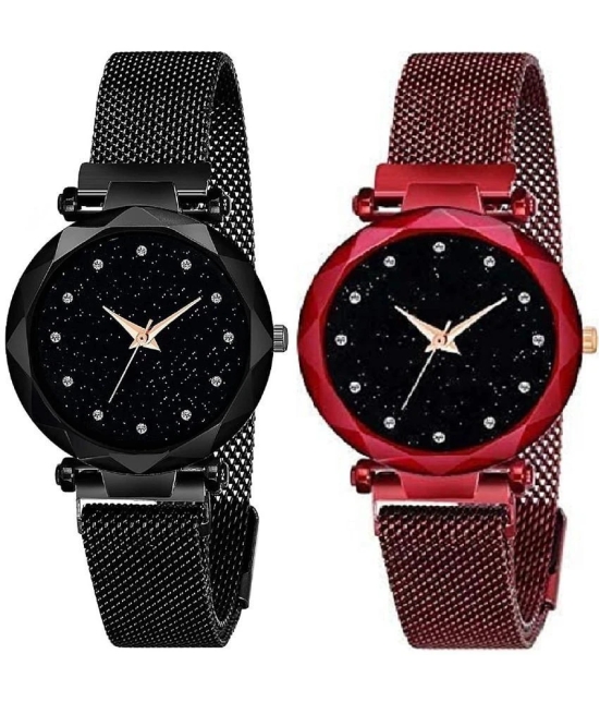 Hala - Multicolor Stainless Steel Analog Womens Watch