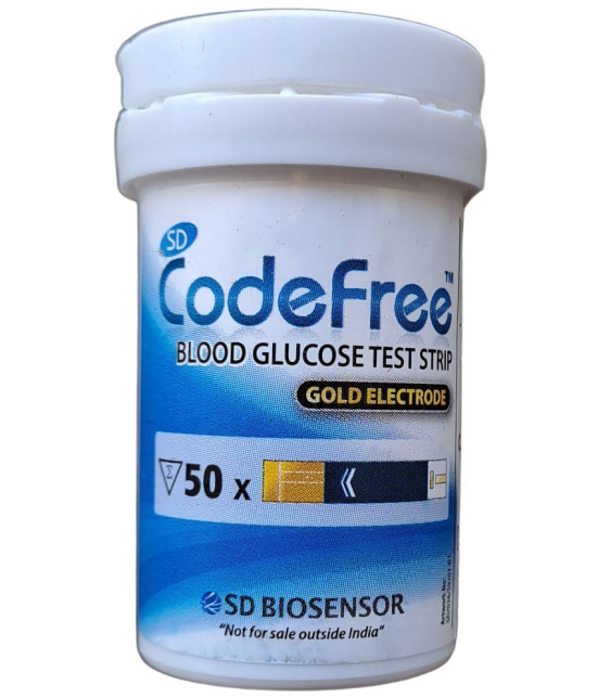 SD Codefree Blood Glucose 50 - Strips Exp:01/2024 31-50 Strips