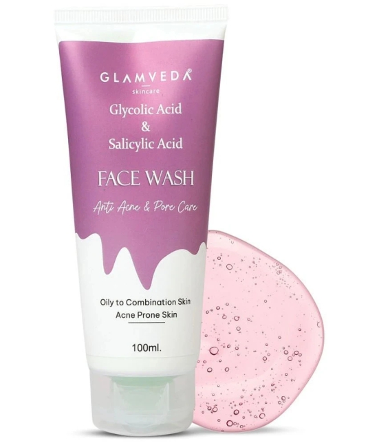 Glamveda - Acne or Blemishes Removal Face Wash For Oily Skin ( Pack of 1 )