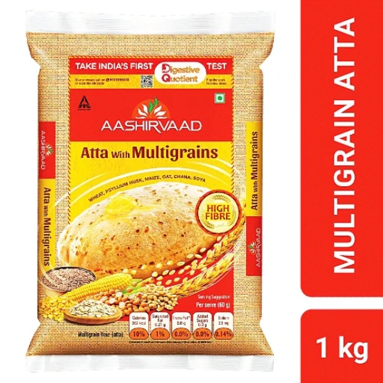 Aashirvaad Atta With Multigrains 1 kg