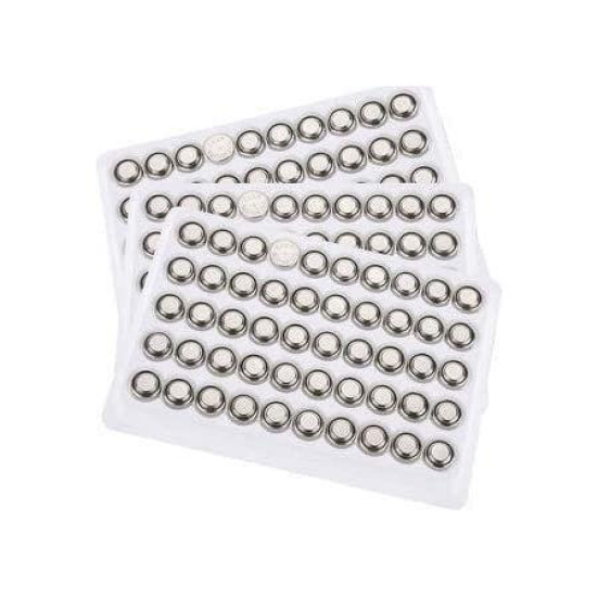 AG10 (LR1130/389A) 1.5v Alkaline Button Cell Equivalent to LR1130, 189, 389, 389A, D389, LR1131, LR54, G10A, RW49, V389 Battery 0% Hg -50 Pieces