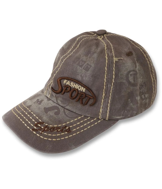 PENYAN Brown Cotton Mens Cap ( Pack of 1 ) - Brown