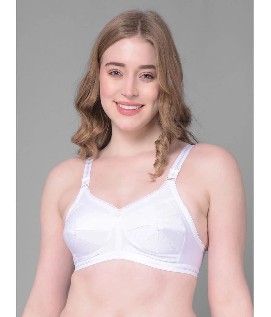 Dollar Missy White Cotton Non Padded Womens Everyday Bra ( Pack of 1 ) - None