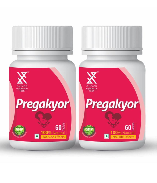 xovak pharmtech Ayurvedic Pregakyor For Pregnancy Tablet 100 gm Pack Of 2