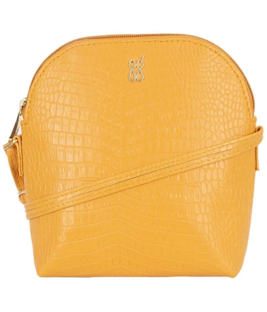 Baggit Yellow PU Handheld - Yellow