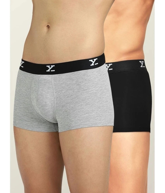 XYXX - Multicolor Modal Mens Trunks ( Pack of 2 ) - None