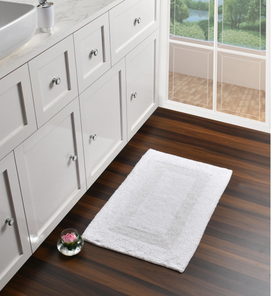 Frame Bathmat-White