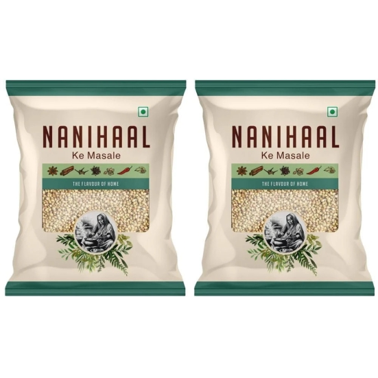 NANIHAAL Pure and Natural Coriander Seeds/Whole Dhaniya Seeds Indian Masala