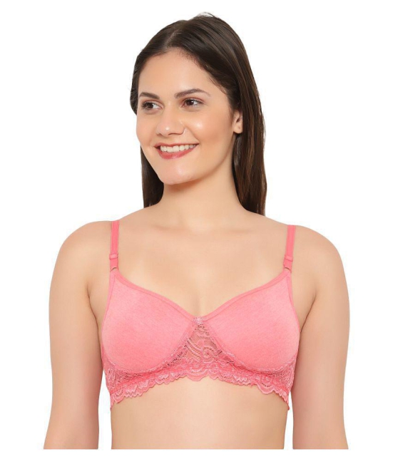 KYODO Cotton Everyday Bra - Pink Single - 34B