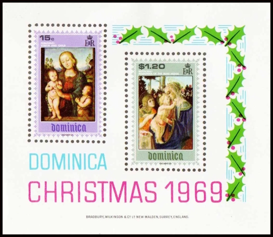 Dominica Christmas Stamp