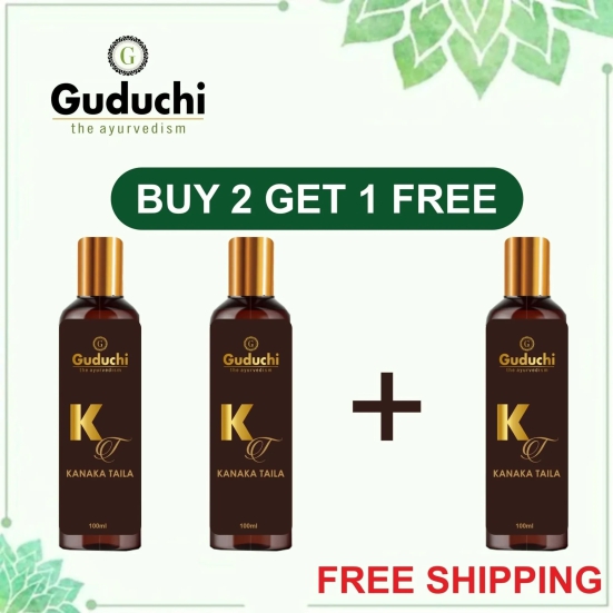 Kanaka Taila for Pigmentation and dark circles under the eyes |for Men & Women | For All Skin types -100ml Pack of 2+1(33.3% OFF)