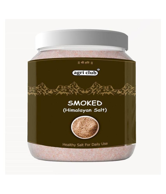 AGRI CLUB Smoked Himalayan Pink Salt 500 gm