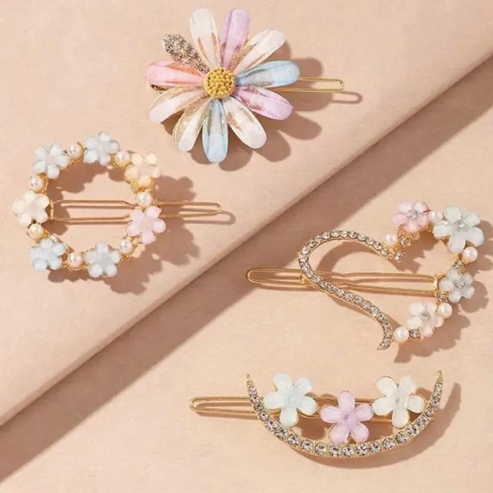 Rhinestone Fairy Hairpins-01 / (5cm)