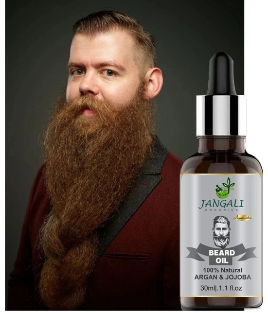 Pure Jangali Organics Argan Oil Beard Oil 30 ml