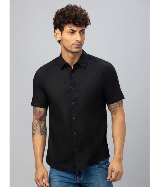 Globus - Black 100% Cotton Regular Fit Mens Casual Shirt ( Pack of 1 ) - None