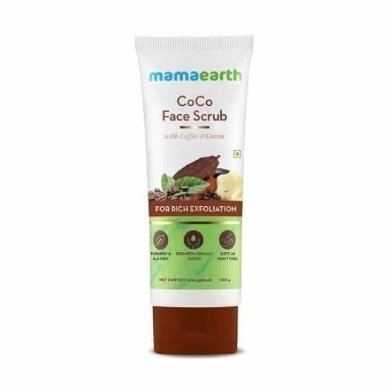 Mamaearth CoCo Face Scrub with Coffee & Cocoa - 100g